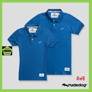 Rudedog เสื้อโปโล ชาย หญิง รุ่น Backslash สีดีฟซี