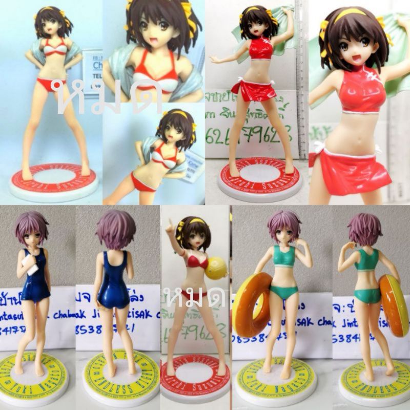 (แท้/มือหนึ่ง/มือสอง) Sega The Melancholy of Haruhi Suzumiya, Yuki, EX Figure Endless Eight, Case #0