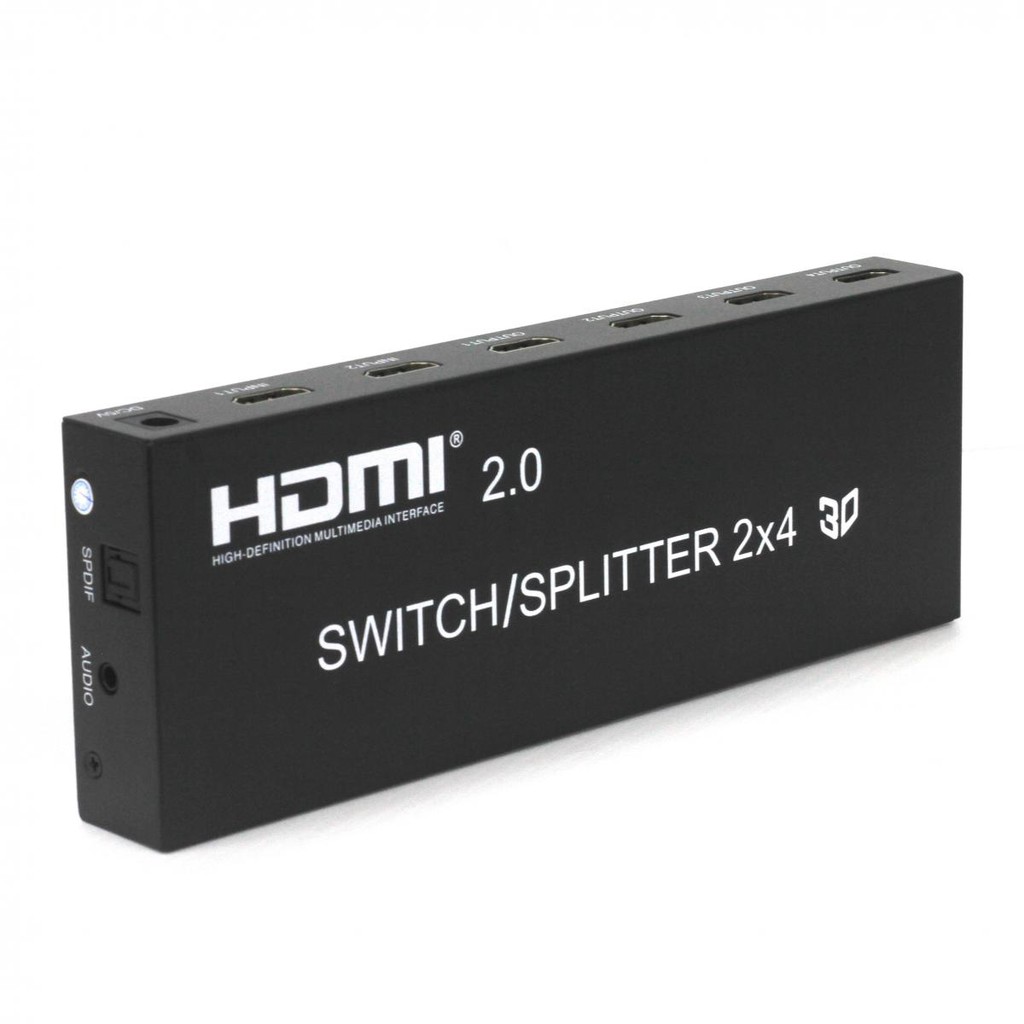 HDMI 2X4 SWITCH/SPLITTER 2.0 3D