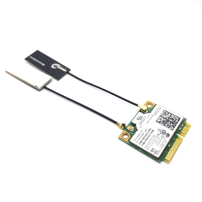 R* เสาอากาศฟิล์ม Wifi BT PCIE ขนาดเล็ก สําหรับแล็ปท็อป 2 ชิ้น