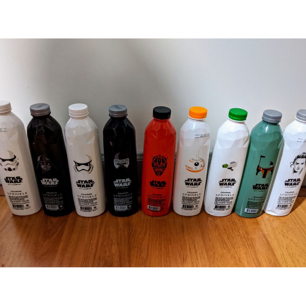 Sprinkle Star Wars ขวดน้ำสตาร์วอร์ (ไม่มีน้ำ)