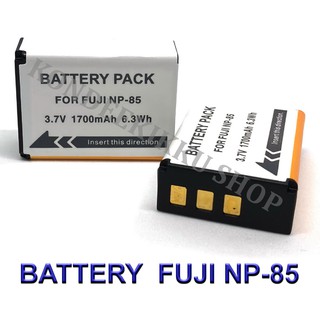 (PACK2) FNP85 / NP85 / FNP-85 / NP-85 Battery For Fujifilm FinePix S1,FinePix SL240,SL260,SL280,SL300,SL305,SL1000