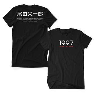 เสื้อยืดโอเวอร์ไซส์เสื้อยืด ผ้าฝ้าย พิมพ์ลาย One PIECE 1997 30s Distro สําหรับผู้ชาย และผู้หญิงS-3XL