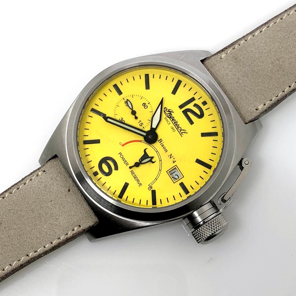 INGERSOLL Bison No.4 Automatic Date Men's Watch ขนาดตัวเรือน 47 mm. (Pre-owned)