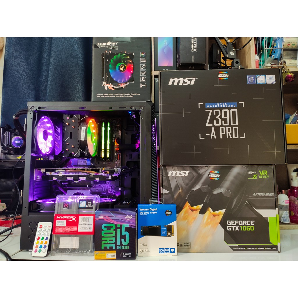 I5 9600KF GTX1060 6GB