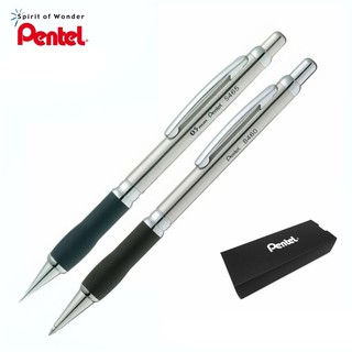 ชุดปากกาลูกลื่น+ดินสอกดพร้อมกล่อง Pentel Gift Set QBS460-A