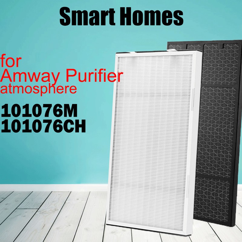 Review Air Filter Hepa Filter Dust Filter Carbon Filter Odor Filter Fit Amway Atmosphere Air Purifier 101076ch 101076th ราคาเท าน น 1 608