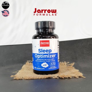 [Jarrow Formulas] Sleep Optimizer 60 Veggie Caps วิตามิน นอนหลับ หลับเร็ว หลับลึก หลับสบาย