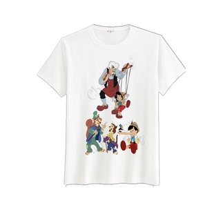 เสื้อยืดลายพิมพ์pinocchio