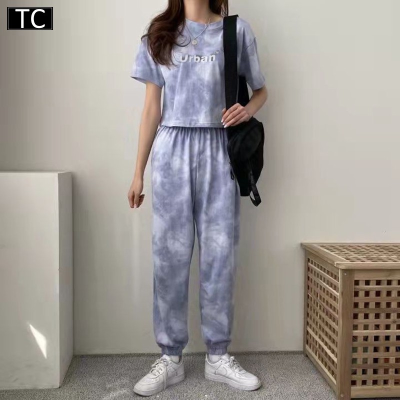 TC ชุดเซต 2 ชิ้น แฟชั่นผู้หญิงสไตล์เกาหลี คอกลม ใส่ได้หลายโอกาส เนื้อผ้าดีใส่สบาย ระบายอากาศดี รุ่น2773 - รูปที่ 5