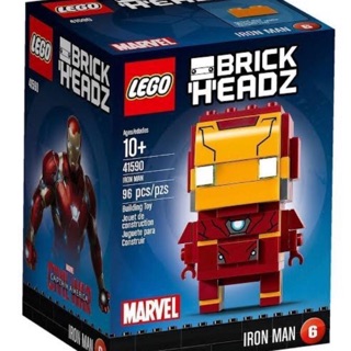 Hobbit99:: Lego BrickHeadz. 41590 Ironman