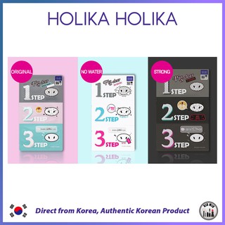 HOLIKA HOLIKA Pig Nose Clear Blackhead 3-Step Kit 4 type *ORIGINAL KOREA*