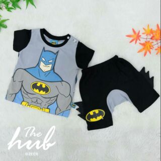 💥ส่งฟรี💥 ชุดเด็ก Set เสื้อ+กางเกง Batman🐀🐁