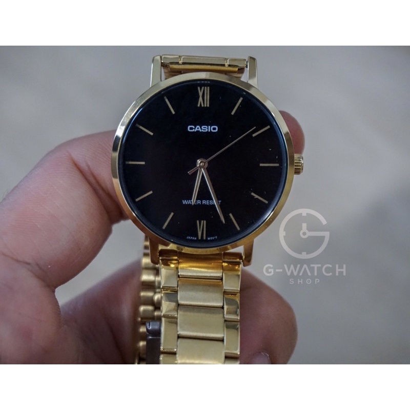 “CASIO Standard เรือนสีทอง สำหรับคุณผู้หญิง” | Casual & Luxury Style LTP-VT01G-1B, LTP-VT01G-1, LTP-
