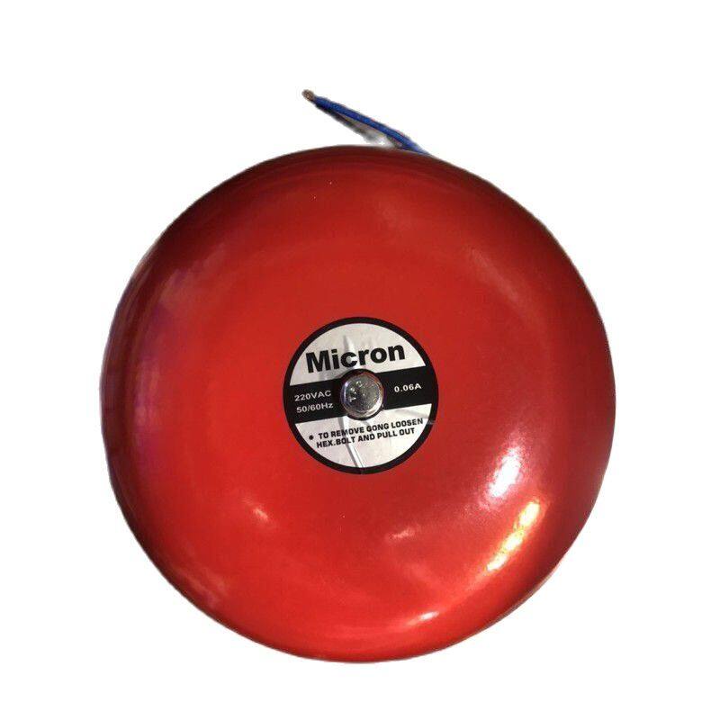 กระดิ่ง เสียงกรี๊ง กระดิ่ง สัญญาณเตือน กระดิ่งโรงงาน กระดิ่งโรงเรียน ขนาด3นิ้ว 4นิ้ว 6นิ้ว 8นิ้ว ไฟAC 220V