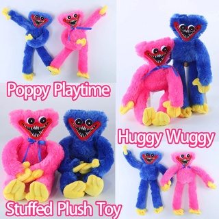 ของเล่น ตุ๊กตา 40cm ตุ๊กตาบ๊อบบี้ ของขวัญคริสต์มาส ตุ๊กตาตัวละครในเกม Poppy Playtime Huggy Wuggy Stuffed Plush Toy