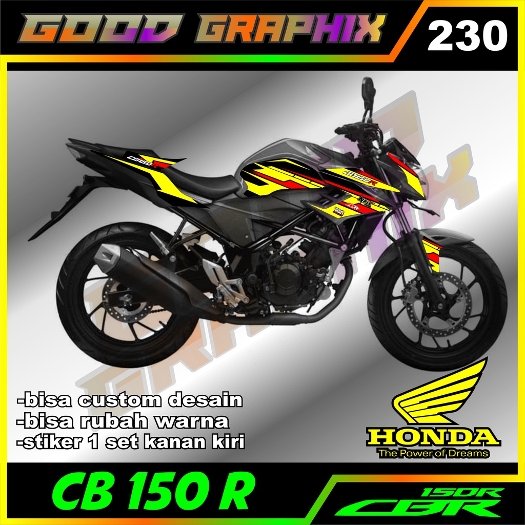 (COD) สติ๊กเกอร์ STRIPING CB150R CB 150 R CB150R