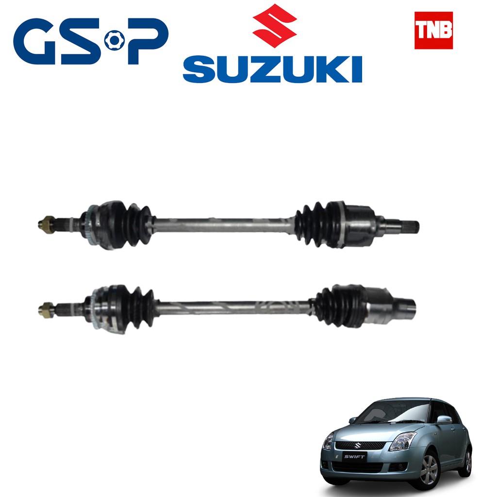 GSP เพลาขับ เพลาขับหน้า ซ้าย-ขวา Suzuki Swift 1.5 ปี 2007-2011 เกียร์ออโต้