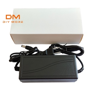 Diymore อะแดปเตอร์ชาร์จไฟ เอาท์พุทหัว DC 24V 5A US