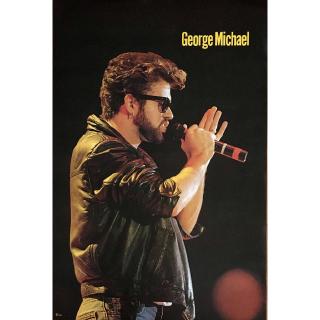 George Michael (l), โปสเตอร์นักร้องต่างประเทศ AM/EU