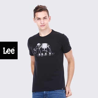 LEE เสื้อยืดทรงปกติ REGULAR รุ่น LE 19001K13 ลี เสื้อผ้าผู้ชาย เสื้อยืด เสื้อผู้ชาย