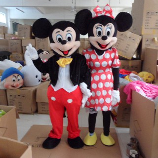 ชุดคอสตู การ์ตูน Mickey &amp; Minnie Mouse