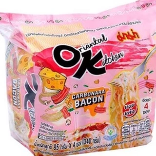 ครบทุกรส>>มาม่า OK ออเรียนทัลคิตเชน 80 กรัม (แพ็ค4ซอง) มีหลายรส บะหมี่กึ่งสำเร็จรูปMama OK Oriental Kitchen มาม่าโอเค