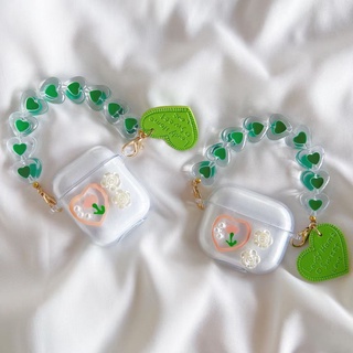 💕จัดส่งภายใน24ชั่วโม💕เคส Airpod 3 pro 1 2 การป้องกันการตก ดอกไม้ ซิลิโคนนิ่ม Soft Case Airpod gen3 2021 Airpod 1 2