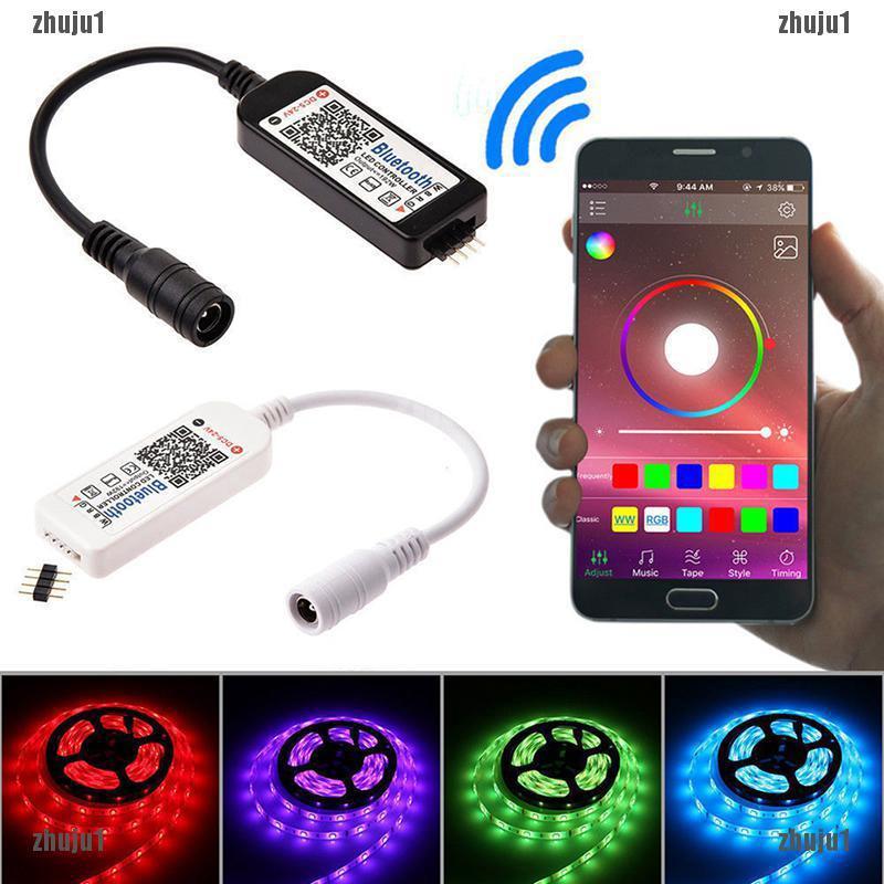 Fto รีโมตควบคุม และสายไฟ LED บลูทูธ Wifi ขนาดเล็ก สําหรับ 5050 3528 RGB RGB RGBW