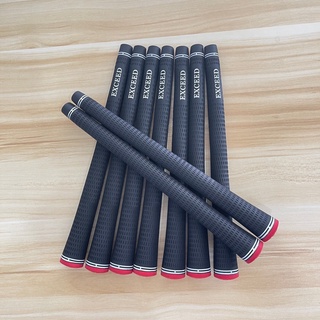 กริบไม้กอล์ฟ EXCEED แบบ 10 ชิ้น สีดำแดง (GEC002) Golf Grip Exceed Standard size