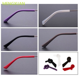 Mengxuan Glasses Ear Tubes Square Anti Slip Silicone Grips Eyeglasses Sports Temple Tips