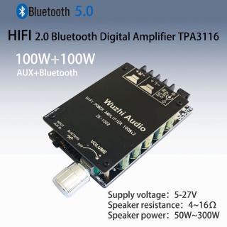 tpa 3116 บอร์ดขยายเสียงดิจิตอลมินิ dual 100 w zk - 1002 hifi 2 . 0 บลูทูธ 5 . 0