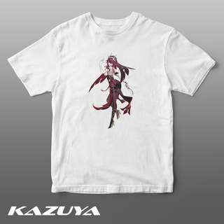 เสื้อยืดผู้ Kazuya TM-0202 GENSHIN IMPACT เสื้อยืด - ROSARIA - Game S-5XL