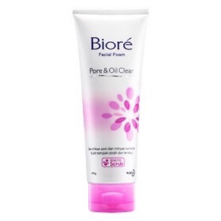 ✨ Biore โฟมล้างหน้า Pure Oil Clear สูตร คุมมัน  50g/52 ฿✨