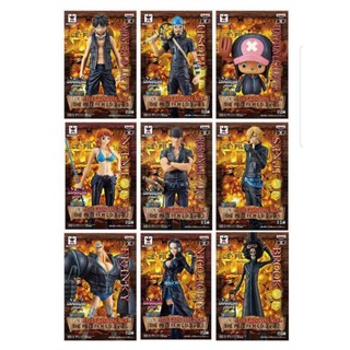 One Piece Grandline DXF Film Gold วันพีช แกรนไลน์ ฟิล์มโกล์ด ครบชุด 9 แบบ ของแท้ Banpresto