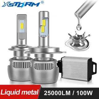 หลอดไฟหน้าตัดหมอก 100W 25000Lm H4 Led H1 H11 H7 Led H8 H9 9005 Hb3 9006 Hb4 สําหรับรถยนต์