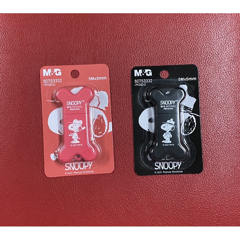 M&G เทปลบคำผิด กระดูก Snoopy 5M x 5mm