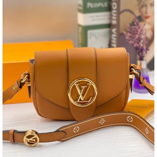 Louis vuitton Pont 9 Grade Hiend Size 23 cm อปก.ถุงผ้า ถุงกระดาษ ใบเสร็จ การ์ด