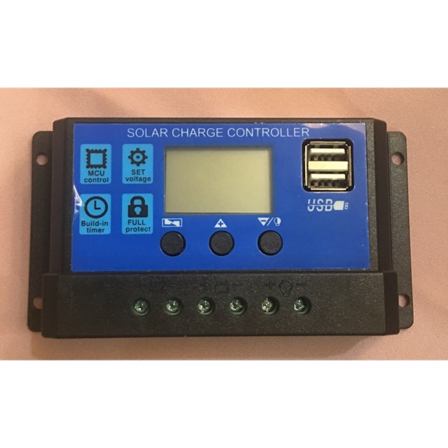 Solar Charger Controller โซล่าเซลล์ ชาร์จเจอร์ 12 /24 โวลต์, 30 แอมป์
