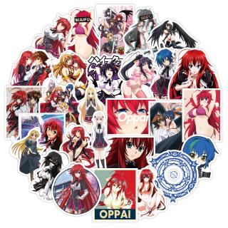 Y&amp;P| High School DxD สติกเกอร์กันน้ำรูปแบบที่แตกต่างกัน, 100 ชิ้น