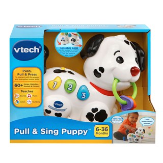 [ใช้ 2 โค้ดลดเพิ่ม] Vtech ของเล่นอิเล็กโทรนิกส์รูปน้องหมาสุดน่ารัก Pull &amp; Sing Puppy