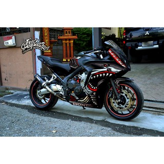 สติ๊กเกอร์ Full Body Honda Cbr 650F ลาย ฉลาม V.1