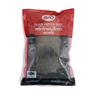 เอโร่ พริกไทยเม็ดดำ 500 กรัม/Aero Black Pepper 500 g.