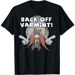 เสื้อยืด ลาย Yosemite Sam Back Off Varmint สําหรับผู้ใหญ่Size S-5XL