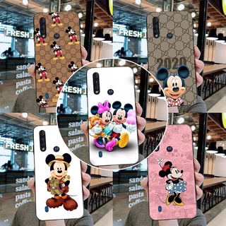 เคสโทรศัพท์มือถือ ซิลิโคนนิ่ม TPU พิมพ์ลายมิกกี้เมาส์ สําหรับ Motorola Moto G8 Power Lite G8 Play G8 Plus