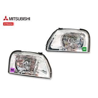 ไฟหน้า MITSUBISHI STRADA LH-RH (10-837) 1คู่