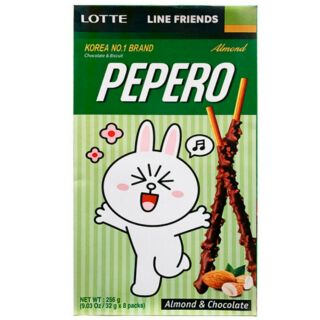 Lotte Pepero เปเปโร่ กล่องใหญ่ รสอัลมอนด์
🌰🌰