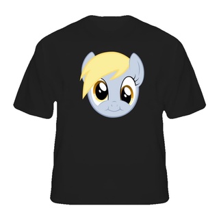 เสื้อยืดลําลอง แขนสั้น พิมพ์ลาย My Little Pony Bronyx Derpy Hooves สวมใส่สบาย ขนาดใหญ่ สําหรับผู้ชาย