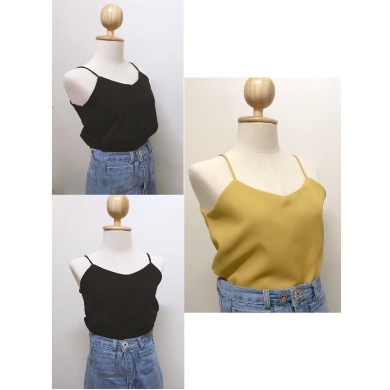 NW style (มีสีดำ)สายเดี่ยว คอกลม 12 สี 6 ไซส์ XS ถึง XXL ตัดใหม่ทุกชิ้น แจ้งปรับขนาดได้ค่ะ