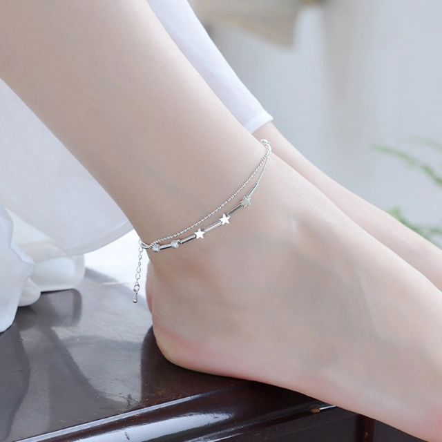 | สร้อยข้อเท้าดาว สองเลเยอร์ • Stary Layers Anklet
